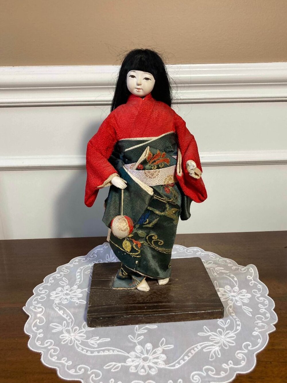 Vintage 12.5” Ichimatsu doll